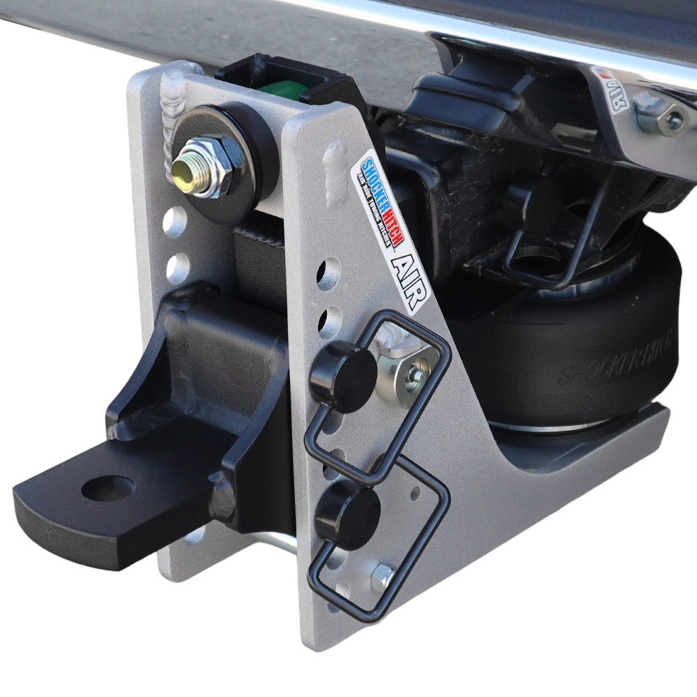 10K Air Hitch & Drawbar Installed