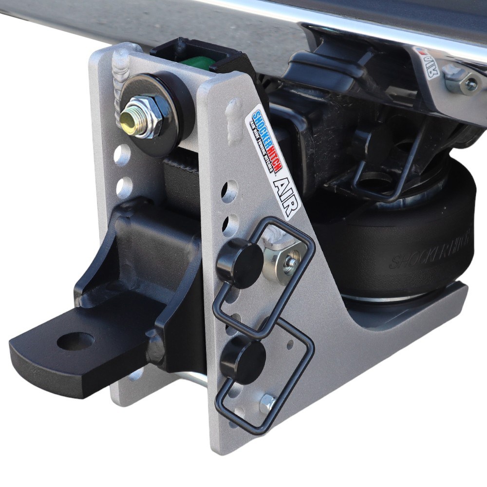 10K Air Hitch & Drawbar Installed