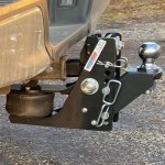 14K Max Black Air Hitch & Raised Ball Mount Installed