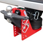 14K Air Hitch & Sway Tab Raised Mount w/ 2" Ball Installed