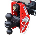 14K Impact Dual Cushion Receiver Hitch w/ Black Combo Ball