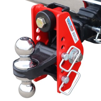 14K Impact Dual Cushion Receiver Hitch w/ Chrome Combo Ball