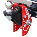14K Impact Dual Cushion Receiver Hitch w/ Raised Ball Mount & 2-5/16" Ball