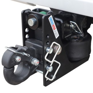 14K Max Black Air Hitch & Channel Pintle Installed