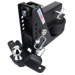 14K Max Black Air Hitch & Sway Tab Drop Mount w/ 2-5/16" Ball - 2-1/2" Receiver