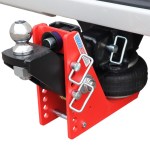 20K HD Air Hitch & Raised Mount w/ 2" Ball Installed