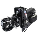 20K HD Max Black Air Hitch & 10-Ton Pintle - 3" Receiver