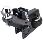 20K HD Max Black Air Hitch & Sway Mount Raised Mount w/ 2-5/16" Ball - 3" Receiver