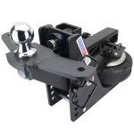 20K HD Max Black Air Hitch & Sway Mount Raised Mount w/ 2" Ball - 2" Receiver