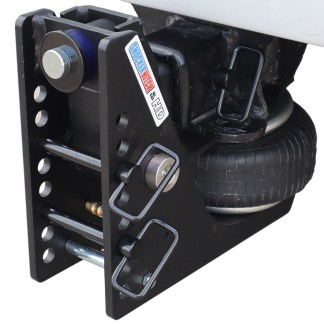 20K HD Max Black Air Hitch Base Frame with Pins Installed