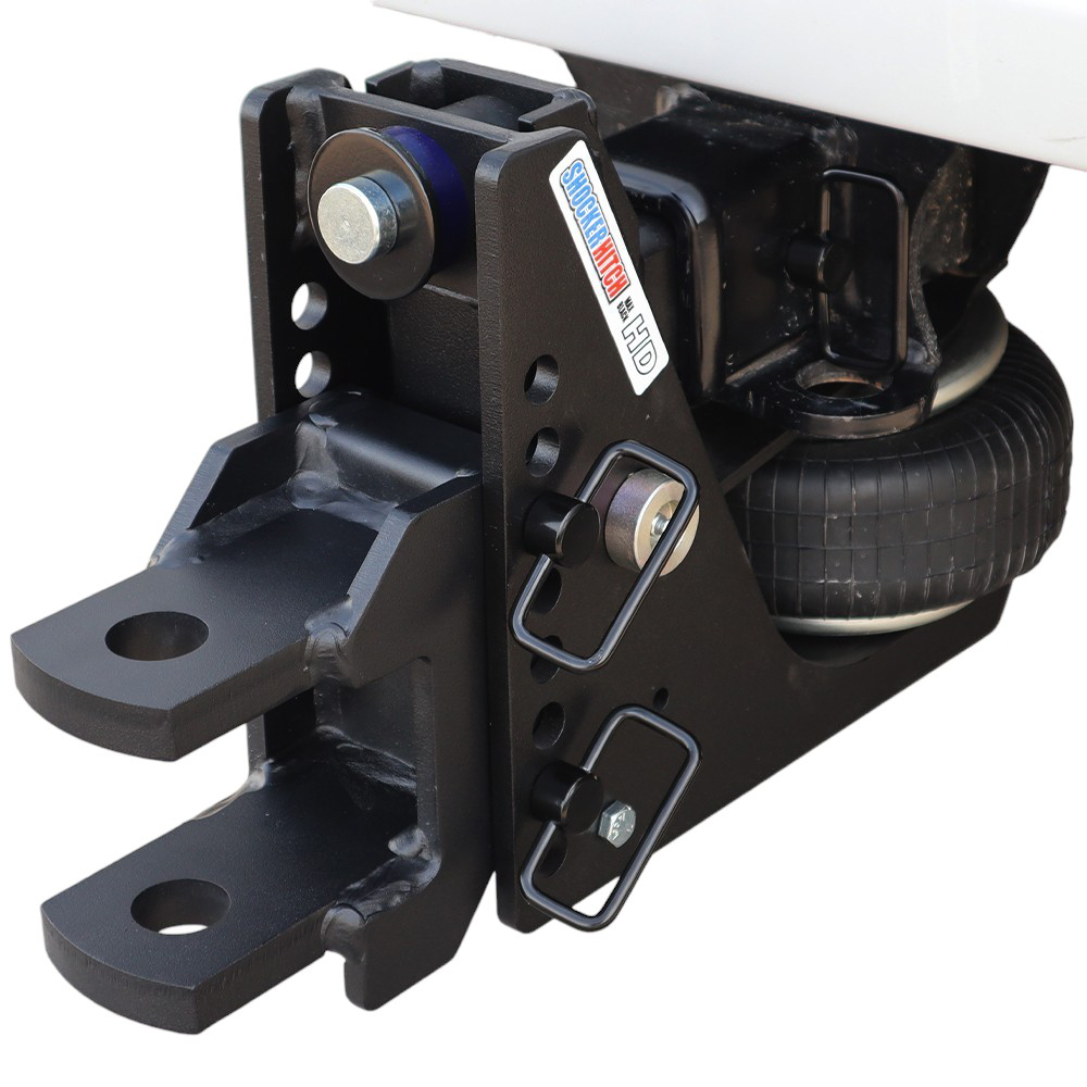 20K HD Max Black Air Hitch & Clevis Installed