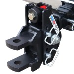 20K Impact Max Dual Cushion Receiver Hitch w/ Clevis Pin Mount