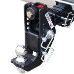 20K Impact Max Dual Cushion Receiver Hitch w/ Drop Ball Mount & 2-5/16" Ball