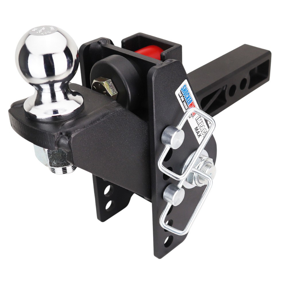 20K Impact Max Dual Cushion Hitch w/ Raised Ball Mount & 2-5/16" Ball - For 2" Receiver