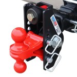 20K Impact Max Dual Cushion Receiver Hitch w/ Red Combo Ball