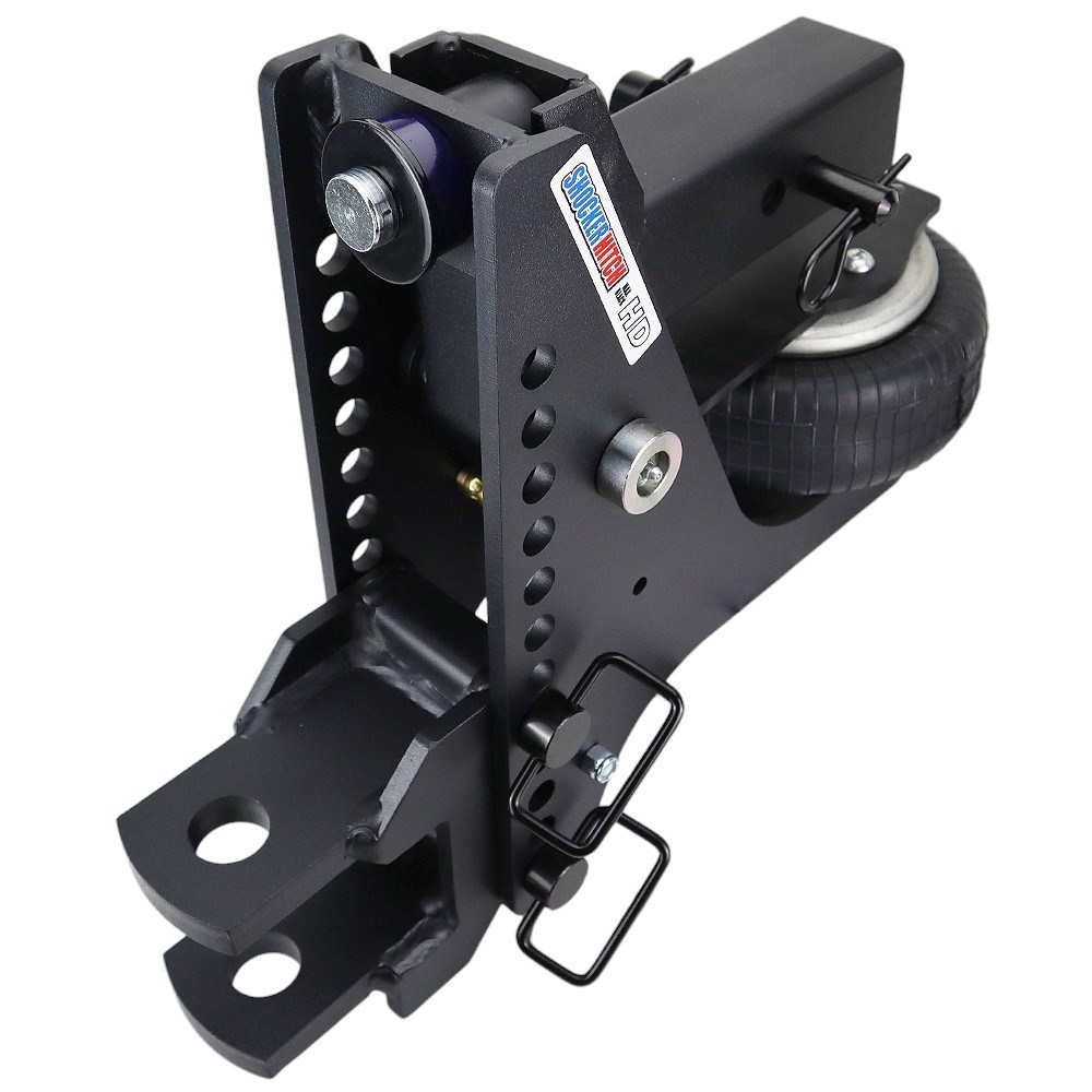 20K Super Drop Max Black Air Hitch & Clevis - 2-1/2" Receiver