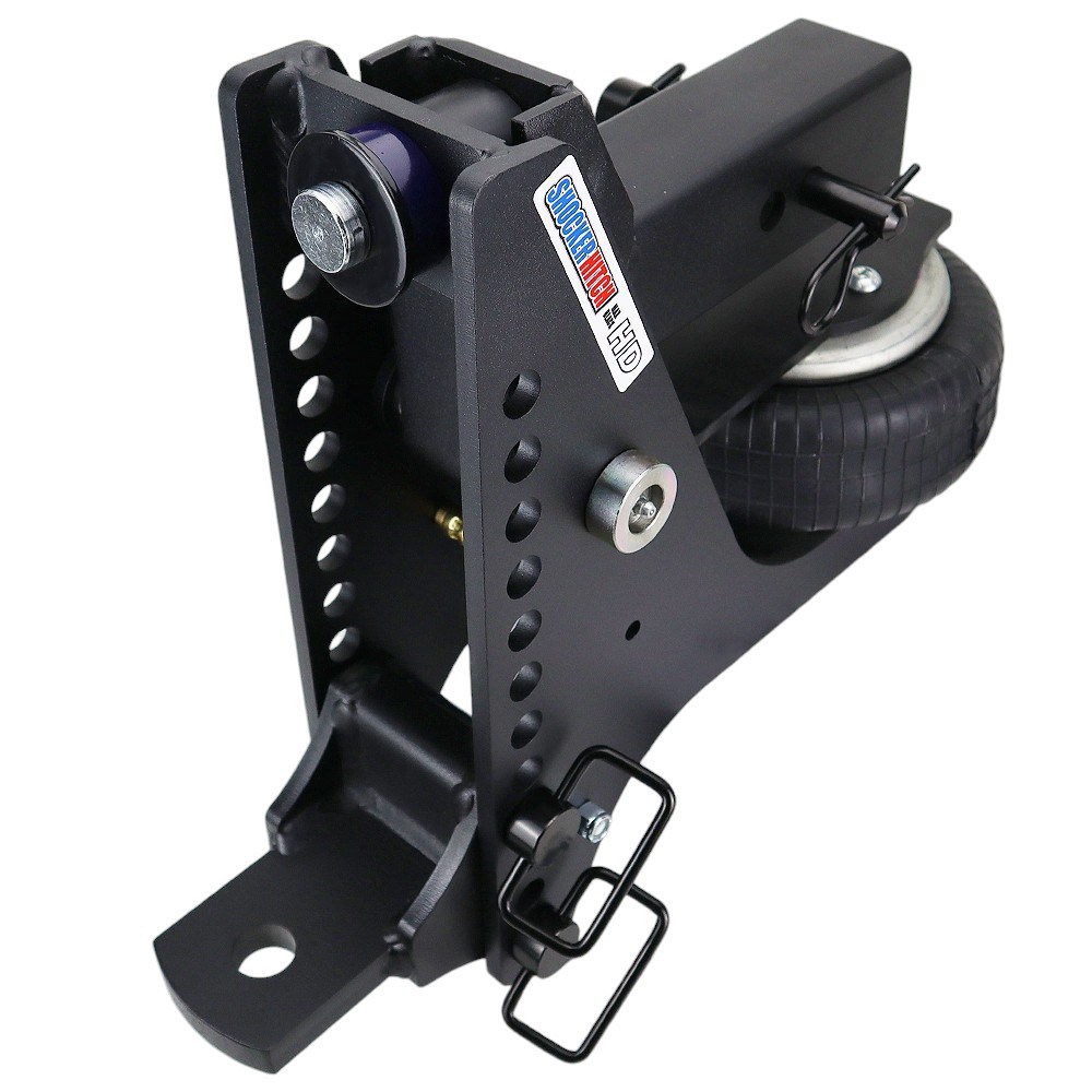 20K Super Drop Max Black Air Hitch & Drawbar - 2-1/2" Receiver
