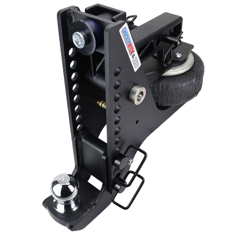 20K Super Drop Max Black Air Hitch & Drop Mount w/ 2-5/16" Ball - 2" Receiver