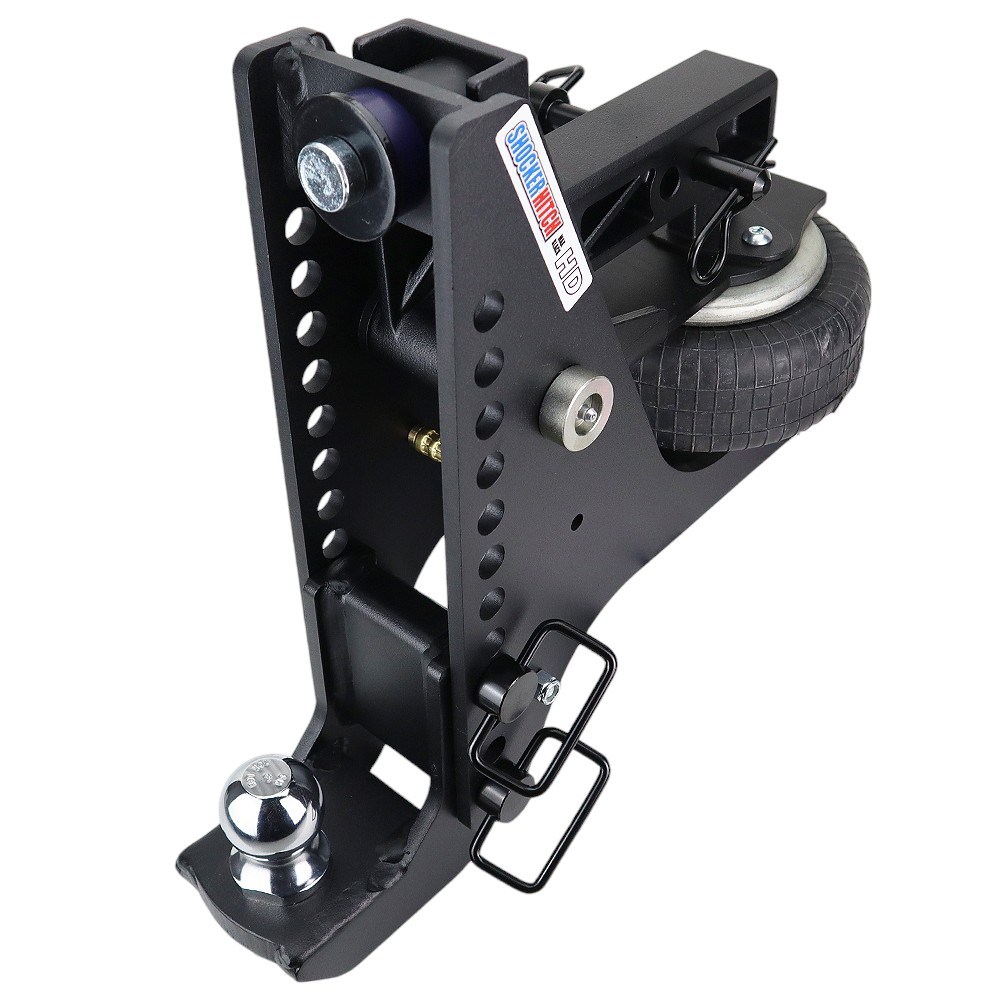 20K Super Drop Max Black Air Hitch & Drop Mount w/ 2" Ball - 2" Receiver