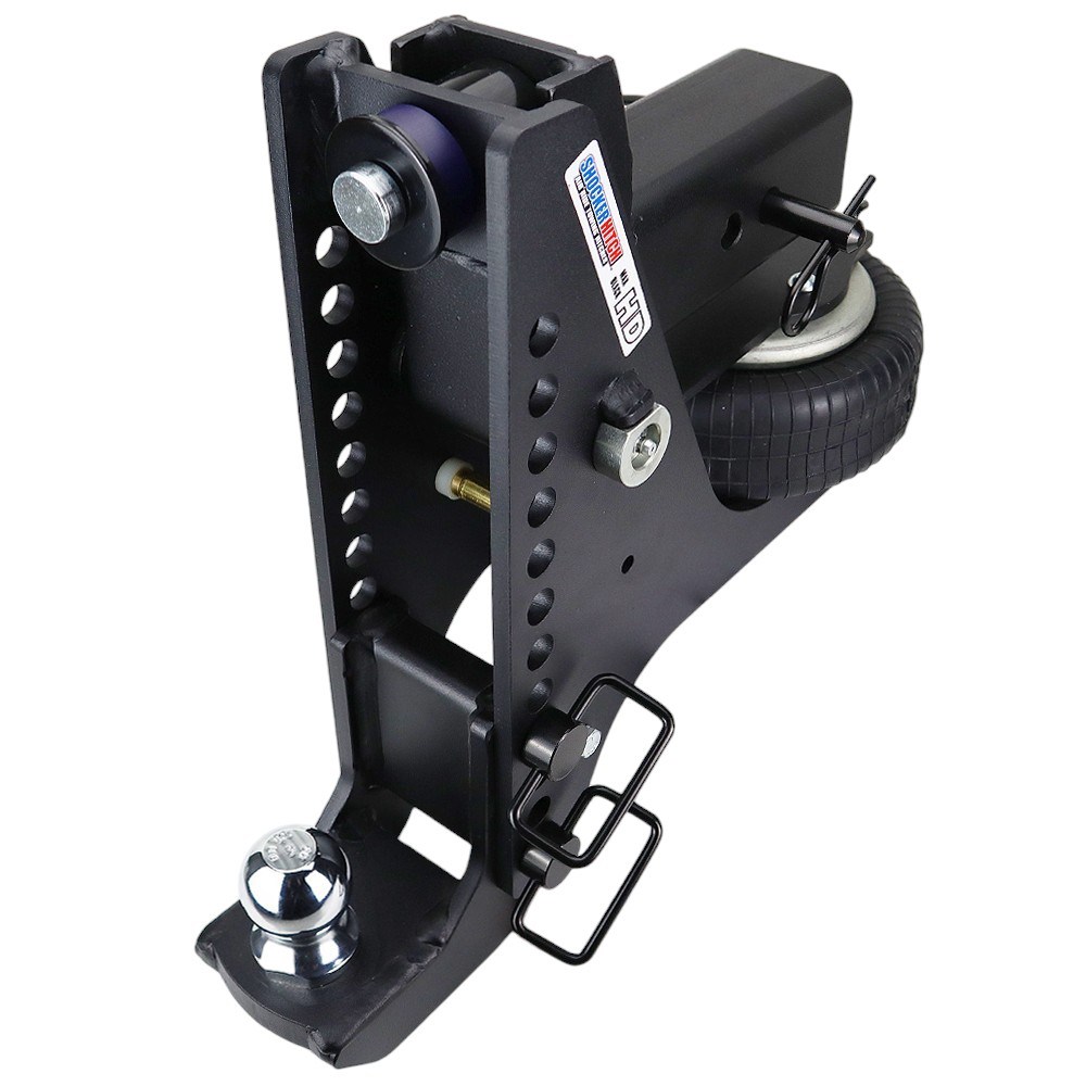 20K Super Drop Max Black Air Hitch & Drop Mount w/ 2" Ball - 3" Receiver