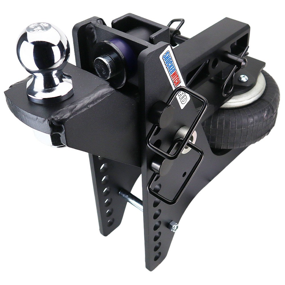 20K Super Drop Max Black Air Hitch & Raised Mount w/ 2" Ball - 2" Receiver