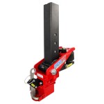 40K Gooseneck Air Hitch & Shift Lock Coupler for 3" Ball - Square Stem