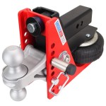 Locking Hitch Pin for Shocker Ball Mount Attachment - Installed