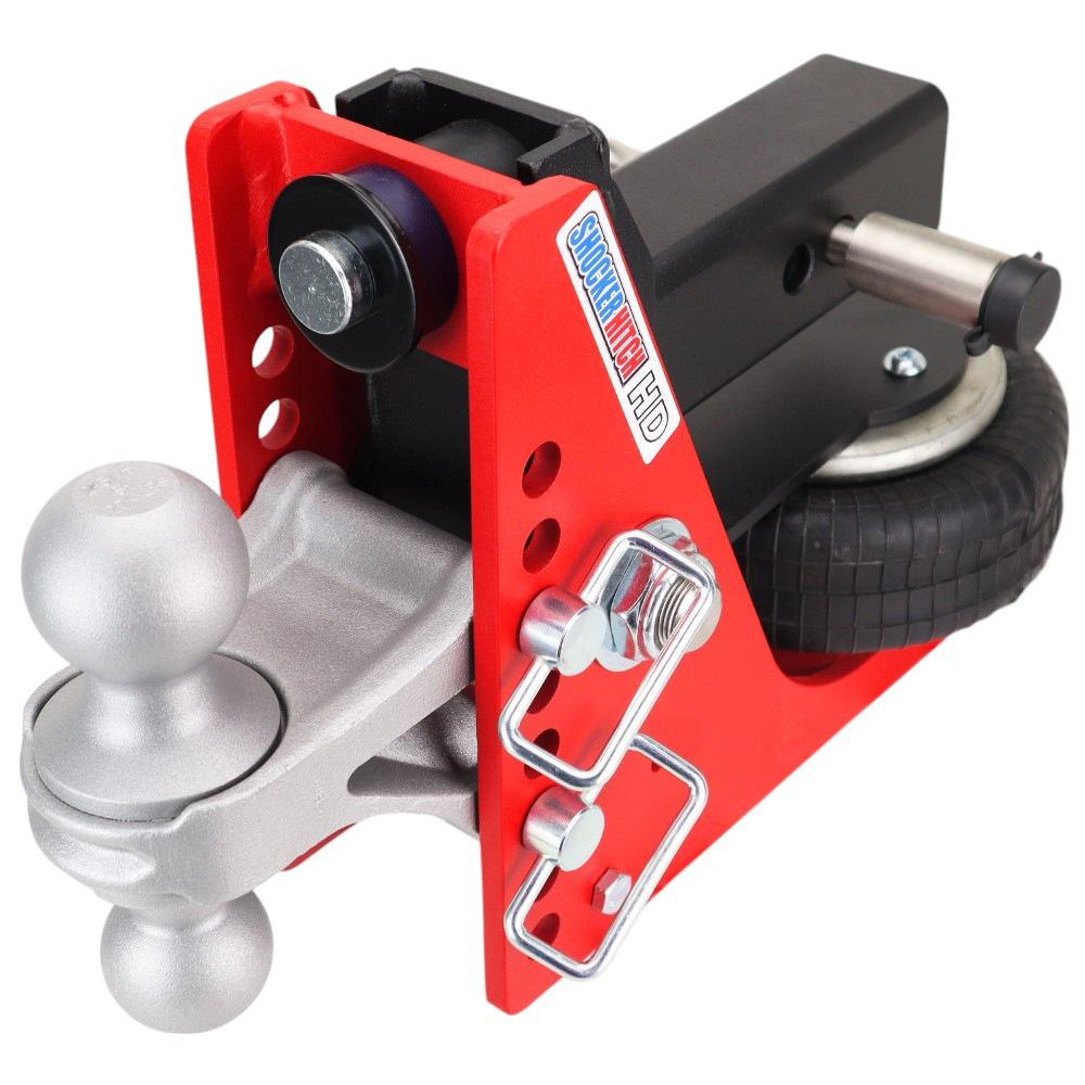 Shocker 5/8" Diameter Receiver Locking Hitch Pin) - Fits 2", 2-1/2" or 3" Receiver - Installed