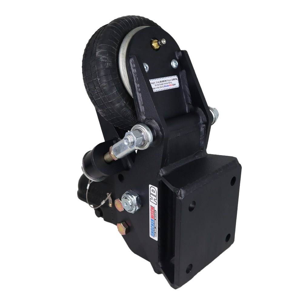 HD Tongue Mount Air Hitch & 20K Wallace Coupler - Square Plate Mount