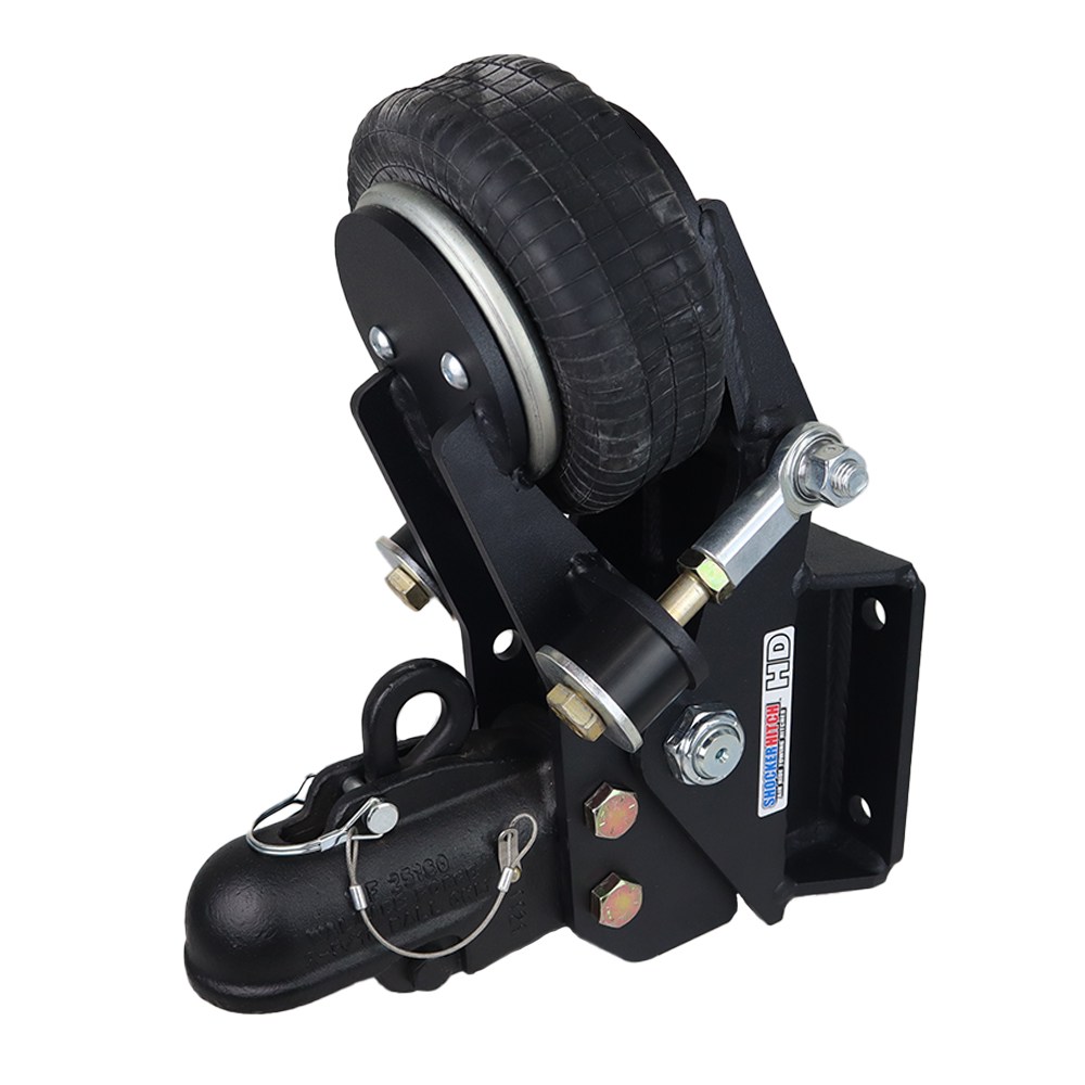 HD Tongue Mount Air Hitch & 20K Wallace Coupler - Square Plate Mount