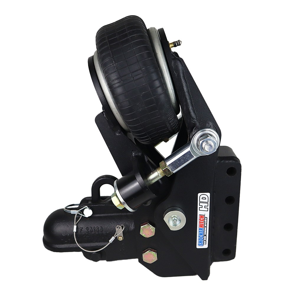 HD Tongue Mount Air Hitch & 20K Wallace Coupler - Vertical Channel Mount