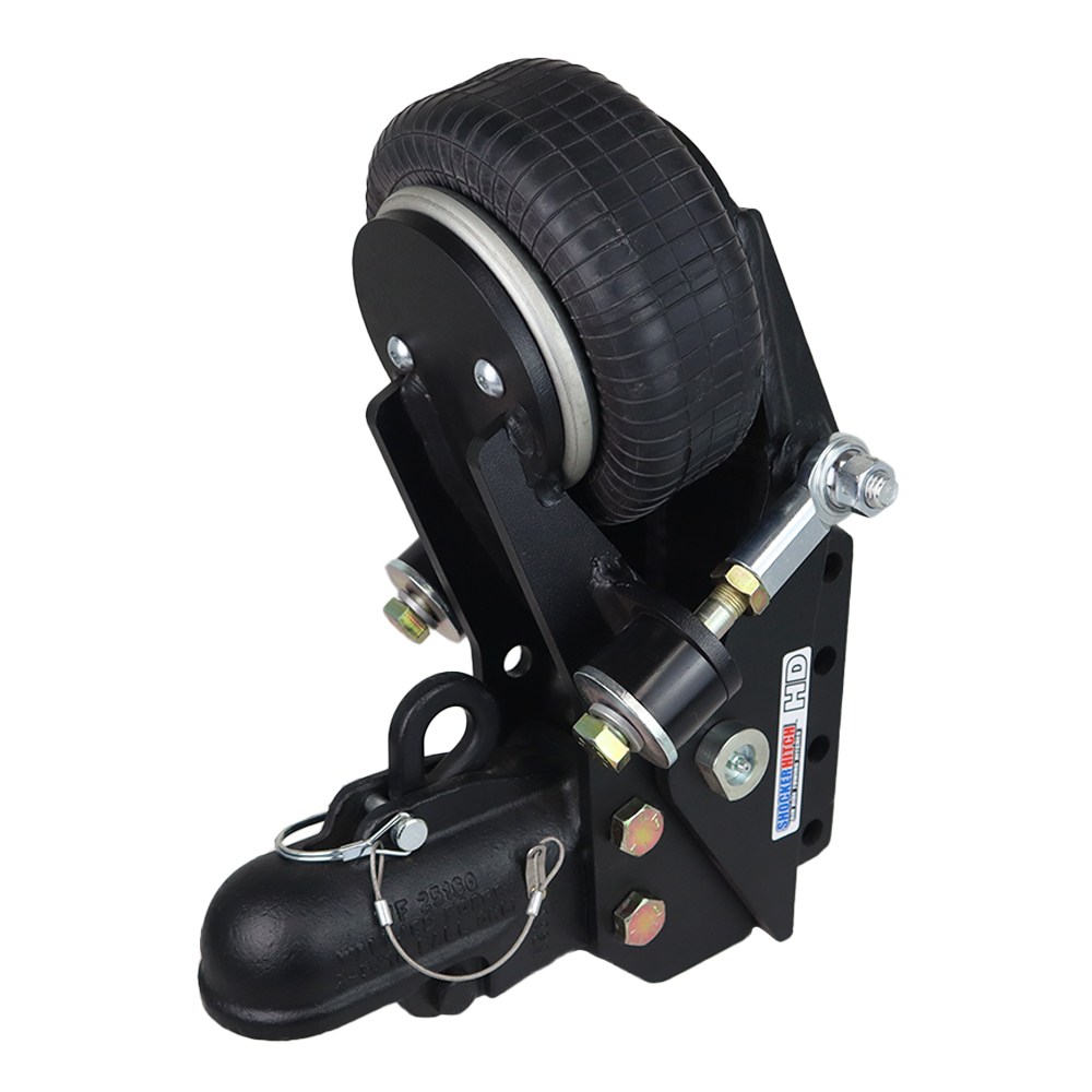 HD Tongue Mount Air Hitch & 20K Wallace Coupler - Vertical Channel Mount