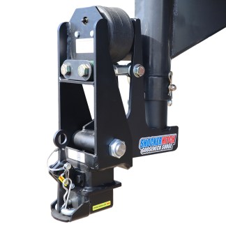 Shocker Multi-Fit Gooseneck Surge Air Hitch & Offset Shift Lock Coupler