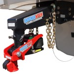 Quick Air 5th Wheel to Gooseneck Adapter Conversion Kit with Demco Coupler & Chain Kit