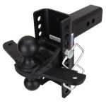 Shocker XR Hitch & Black Combo Balls with Sway Tabs - 10-Hole - For 2-1/2" Receiver