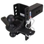 Shocker XR Hitch & Black Combo Balls with Sway Tabs - 10-Hole - For 3" Receiver