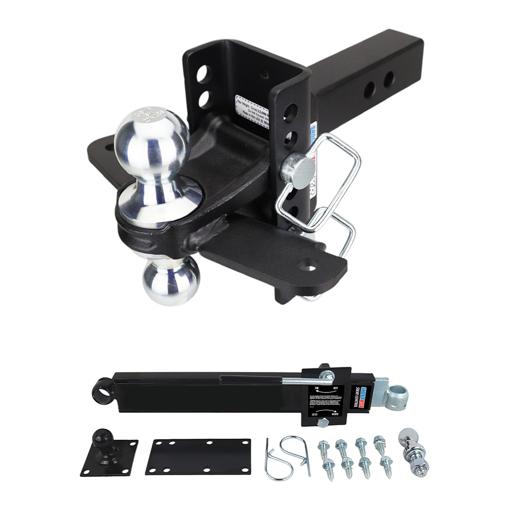 XR (8-Hole) Sway Towing Kit with Chrome Combo Ball - Fits 2" Receiver