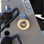 Aluminum Air Receiver Hitch - 1" Diameter 1045 Carbon Steel Pivot Bolt Grease Zerk