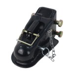 Wallace Forge 14,000 lbs GTW Coupler 2-5/16" Ball - Channel Mount