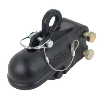 Wallace Trailer Coupler 2-5/16 Ball - Channel Mount - 20,000 lbs
