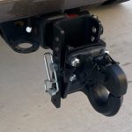 Shocker XR Adjustable Pintle Hitch Installed