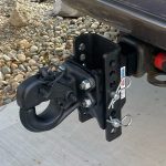 Shocker XR Adjustable Pintle Hitch Installed