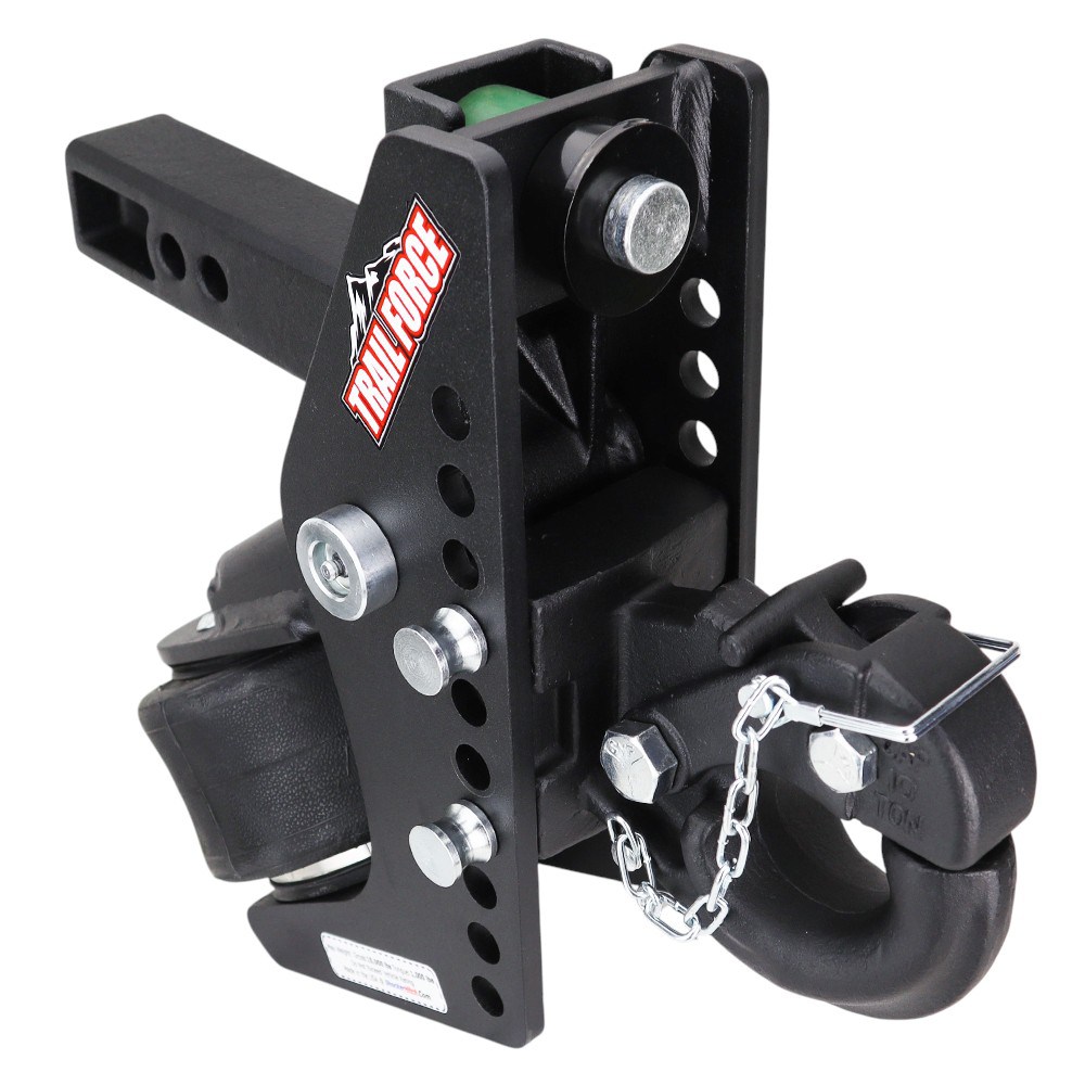 Trail Force Air Hitch & 10-Ton Pintle Hook Channel Style - 2" Receiver