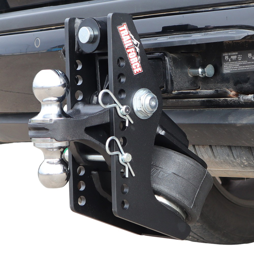Trail Force Air Hitch Clears Spare Tire