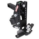 Trail Force Air Hitch & Drop Ball Mount w/ 2-5/16" Ball w/ Sway Tabs - 2" Receiver