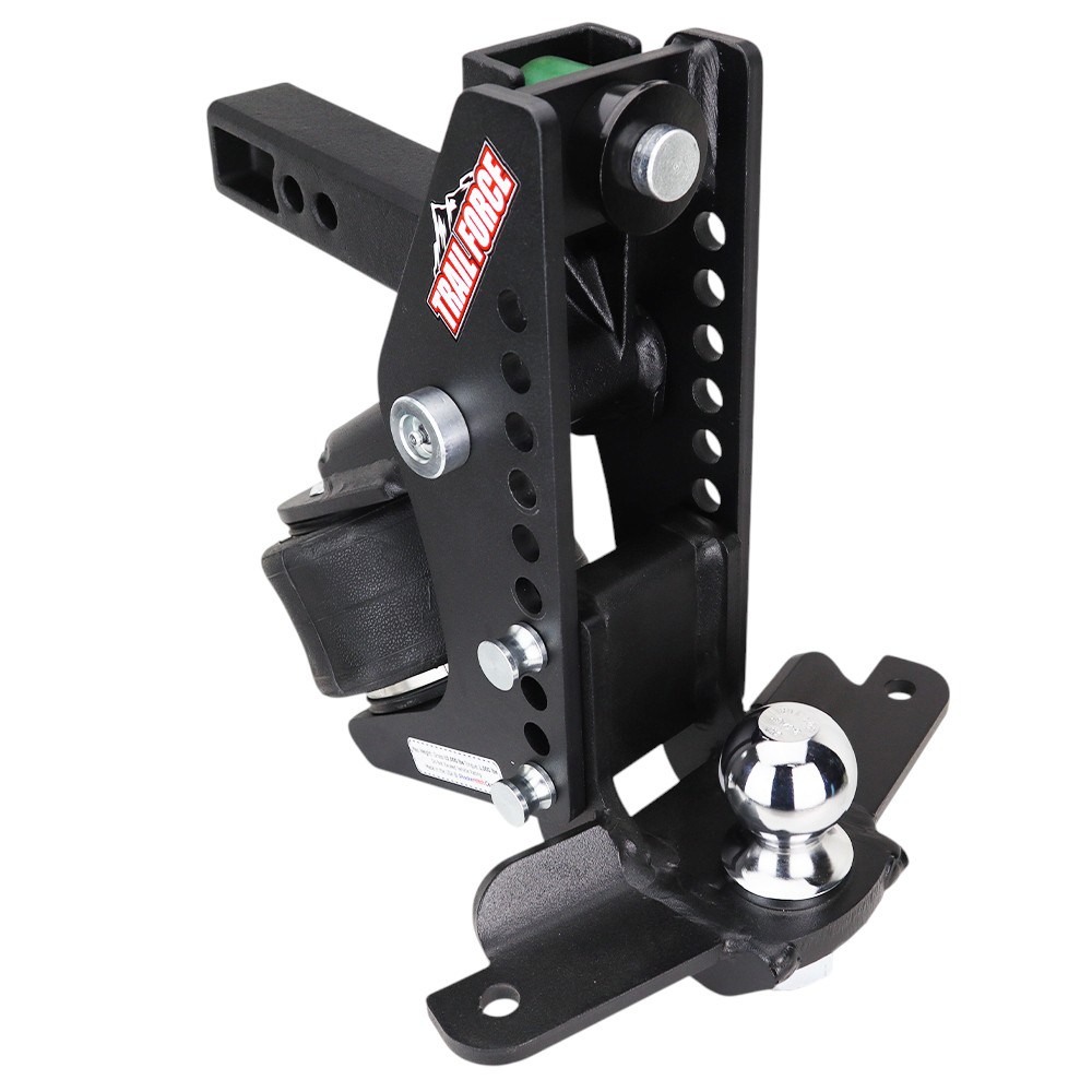 Trail Force Air Hitch & Drop Ball Mount w/ 2-5/16" Ball w/ Sway Tabs - 2" Receiver