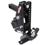 Trail Force Air Hitch & Drop Ball Mount w/ 2" Ball w/ Sway Tabs - 2" Receiver