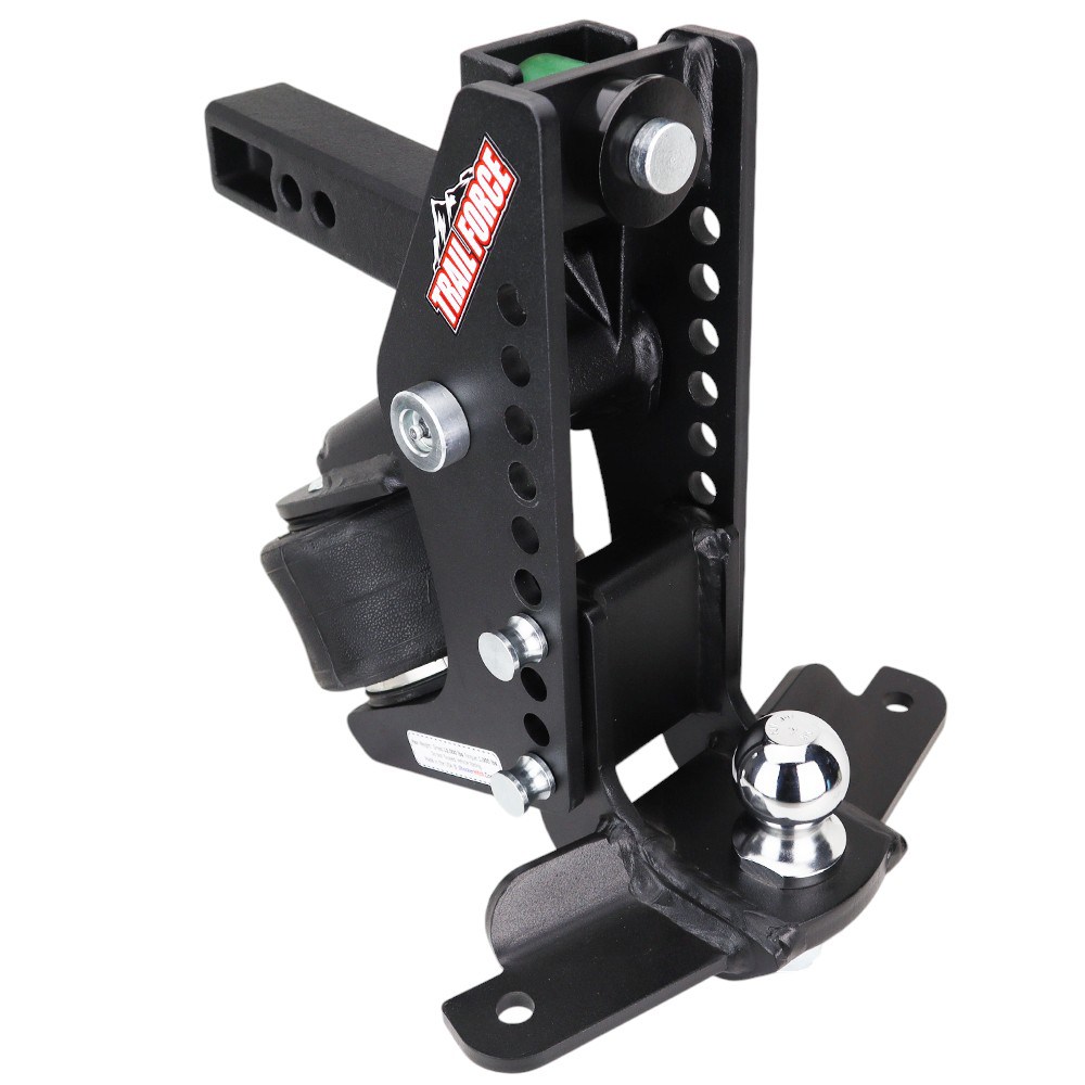 Trail Force Air Hitch & Drop Ball Mount w/ 2" Ball w/ Sway Tabs - 2" Receiver