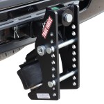 Trail Force Air Receiver Hitch Base Frame with Pins Installed