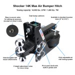 14K Max Air Ride Receiver Hitch Diagram